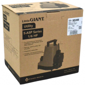 5-ASP Automatic Submersible Utility/Sump Pump w/ Piggyback Diaphragm Switch and 10' cord, 1/6 HP, 115V Little Giant